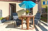 Ferienwohnung im alten Kino, Terrasse