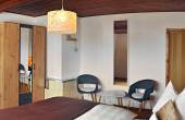 Schlafzimmer kleine Ferienwohnung